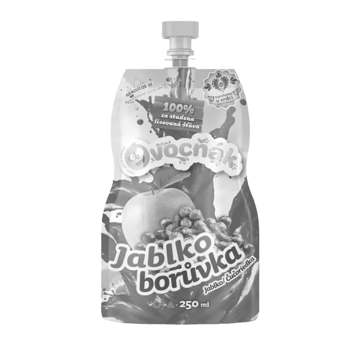 Ovocňák Mošt jablko borůvka 250ml